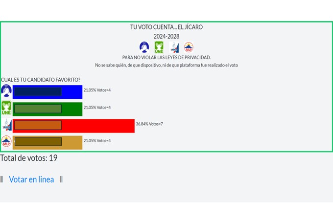 VOTACIONES EN LINEA